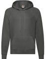 Heren Hoodie Fruit of the Loom Lightweight 62-140-0 Light Graphite